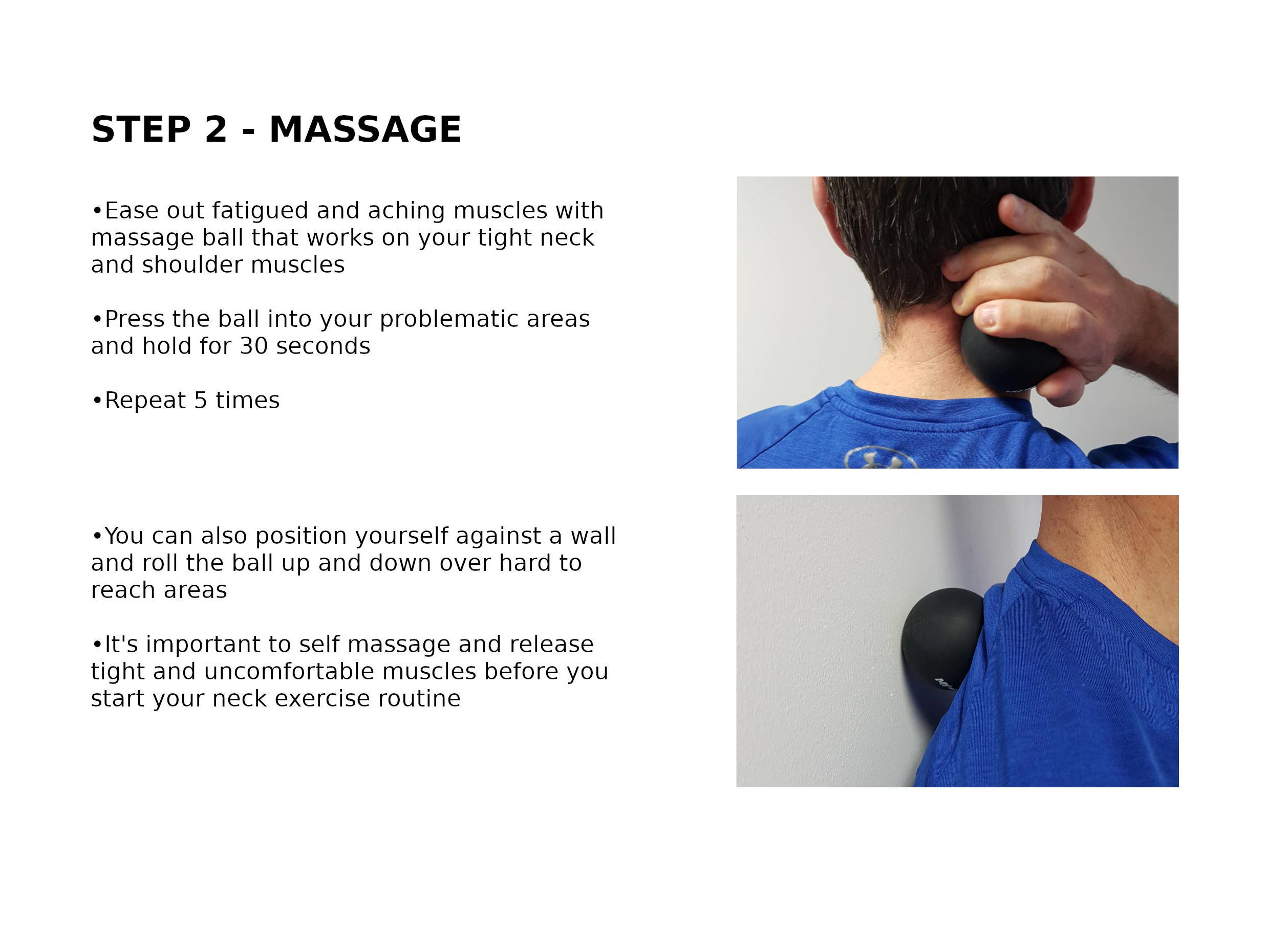 Neck Pain Step 2 Massage