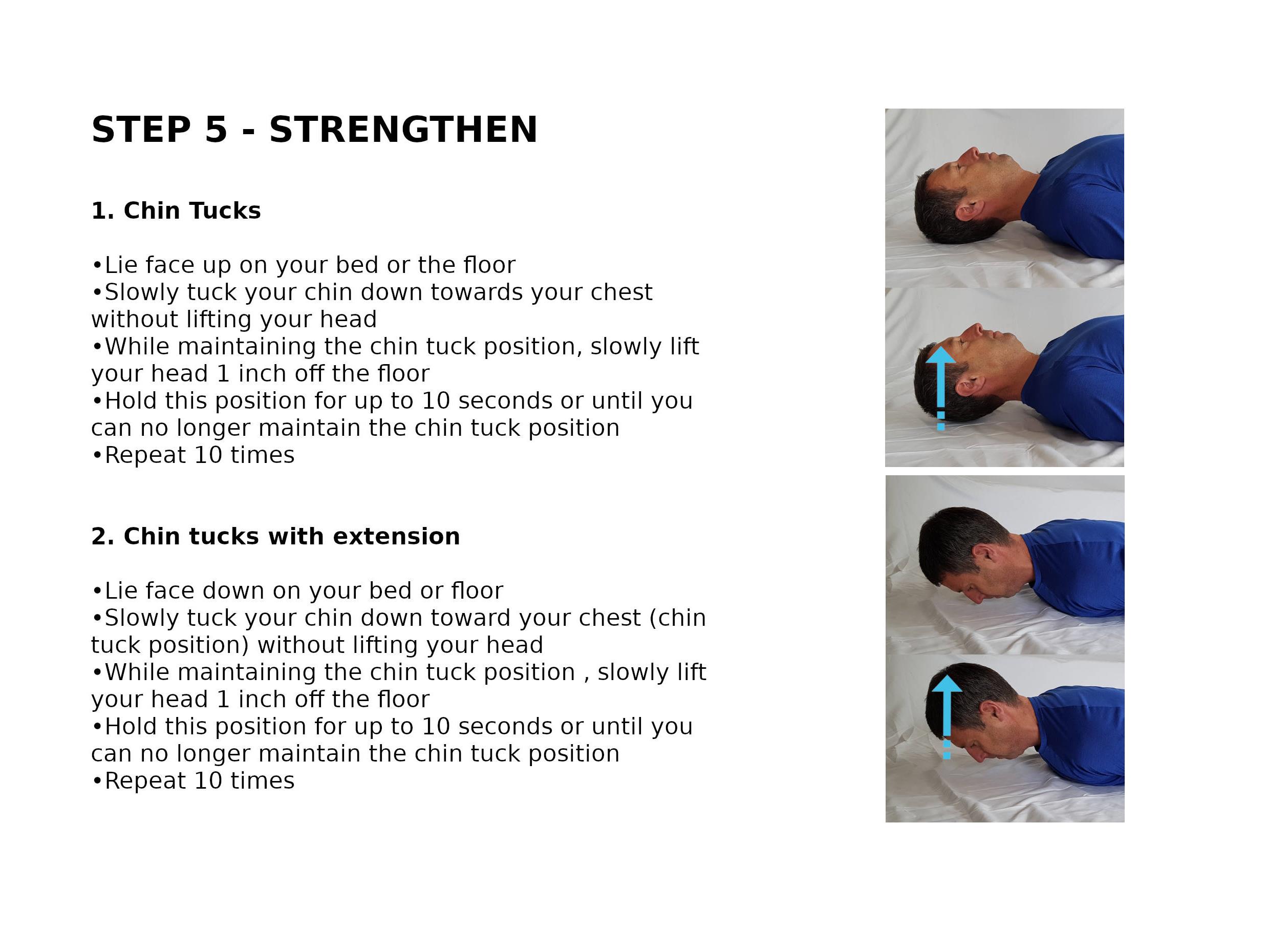 Neck Pain Step 5 Strength Exercises