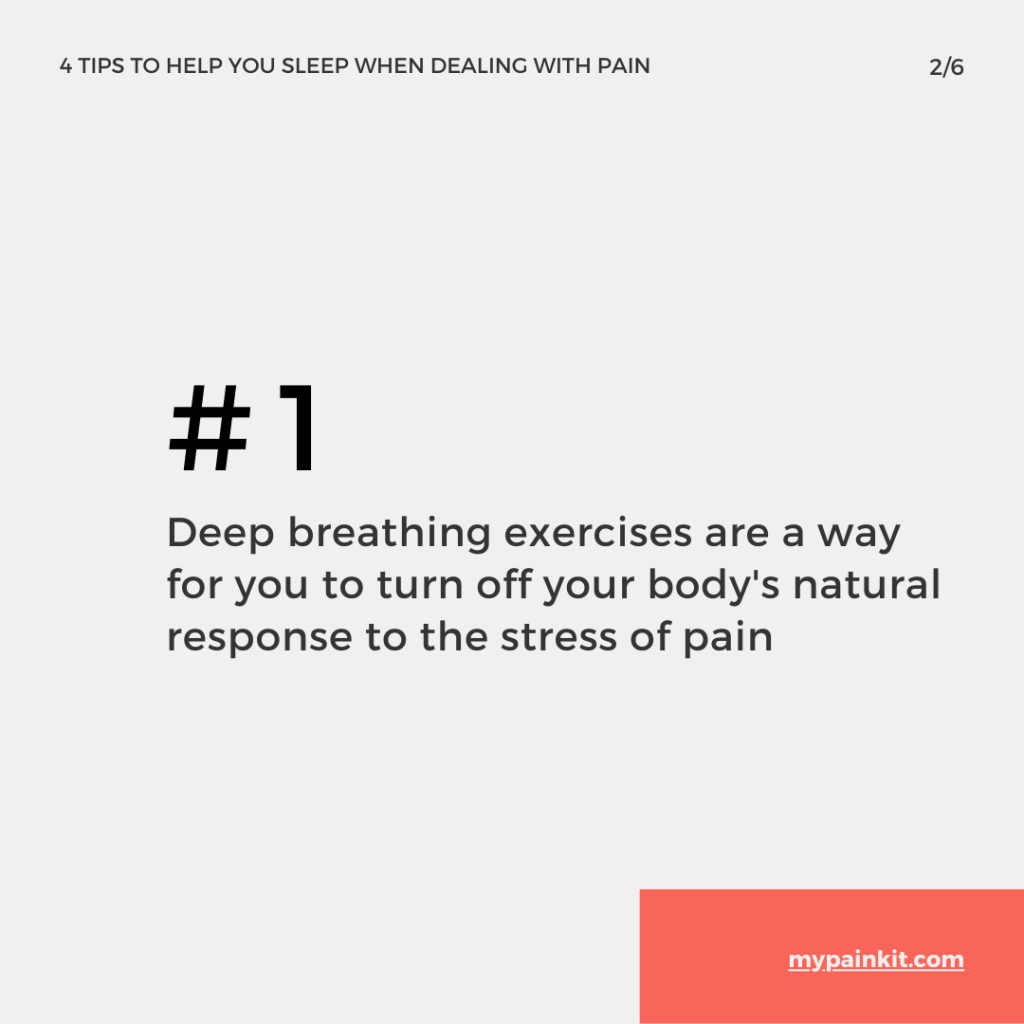 4 Tips To Help You Sleep When Dealing With Pain My Pain Kit