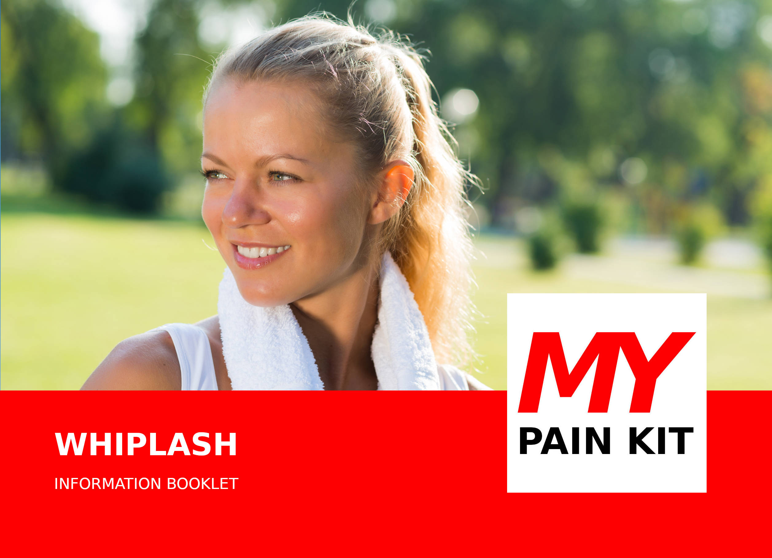 Whiplash Exercises Booklet Cover