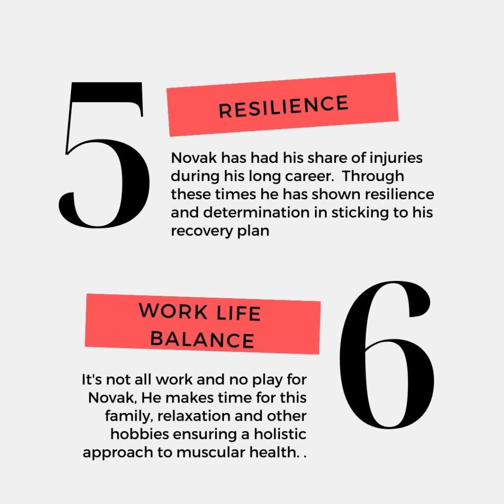 Lessons from a Grand Slam Champion 6 Ways to get Healthy Muscles like