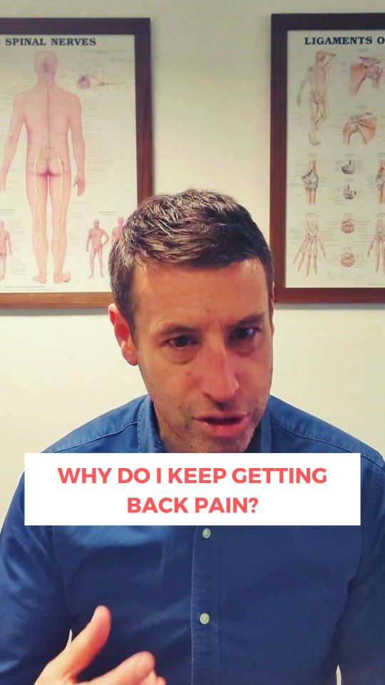 Dave discusses chronic back pain